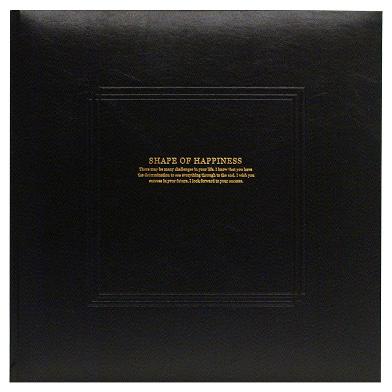 SH台紙 四切(ブラック　6P-5冊単位)