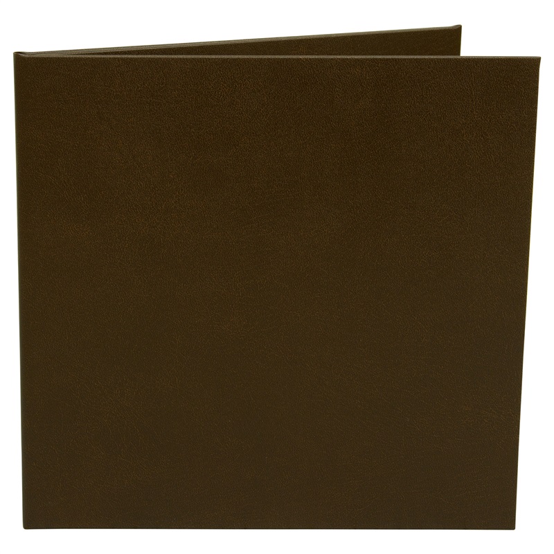 SQ台紙　K判・L判(L判ブラウン-3面 (販売単位：1冊))