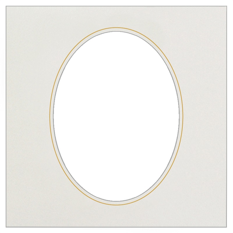 LSN中枠 【L判】(白／楕円-販売単位:5)