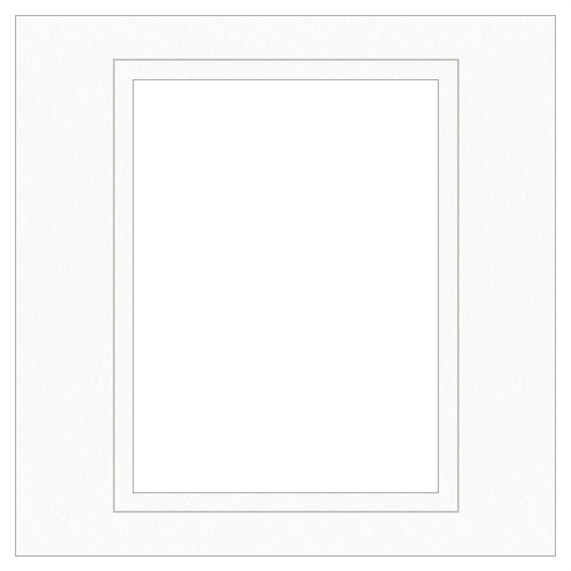 SH中枠【L判】(L判 白／角-販売単位:20)