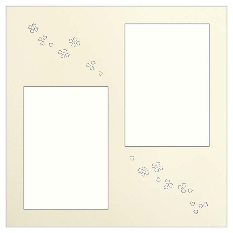 デザインマット(TDNB／TDNCシリーズ)(花／K2-ｸﾘｰﾑ (販売単位:5枚))