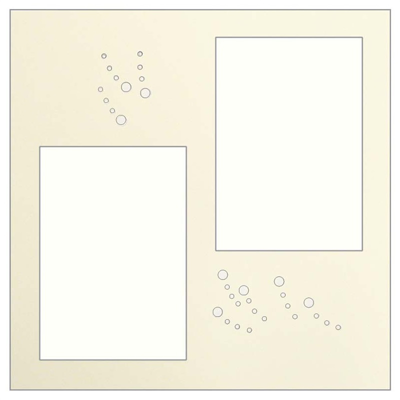 デザインマット(TDNB／TDNCシリーズ)(水玉／K2-ｸﾘｰﾑ (販売単位:5枚))