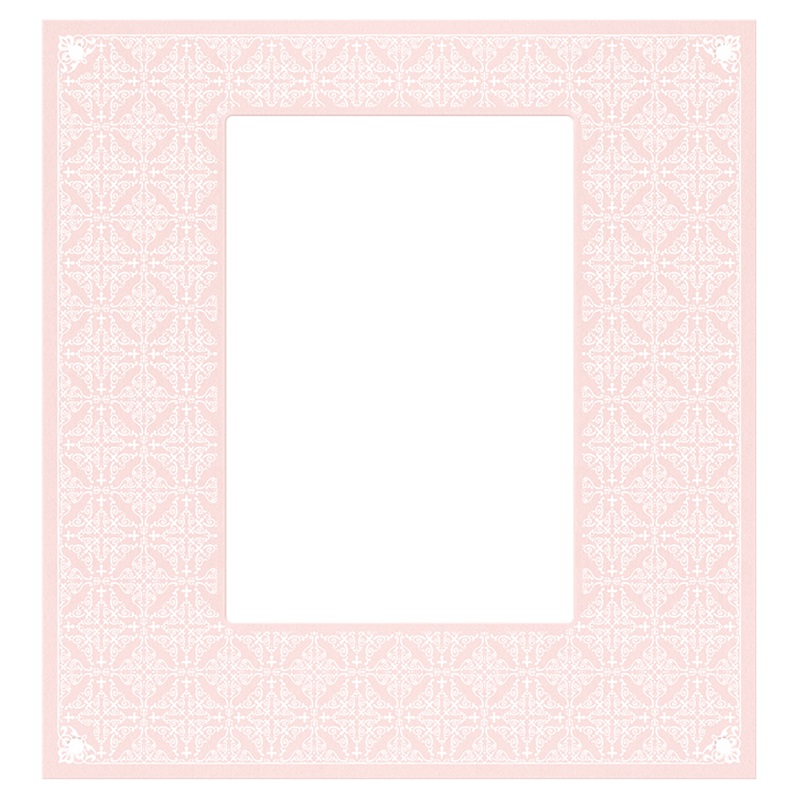 クリアSQ用中枠(クリアSQ用枠クラシック ピンク)