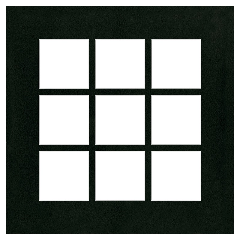 SDN/グラッド用中枠(グラッド用中枠／9窓-黒)