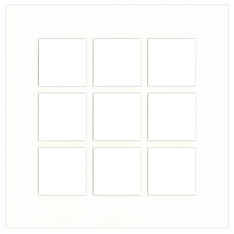 SDN/グラッド用中枠(グラッド用中枠／9窓-白)