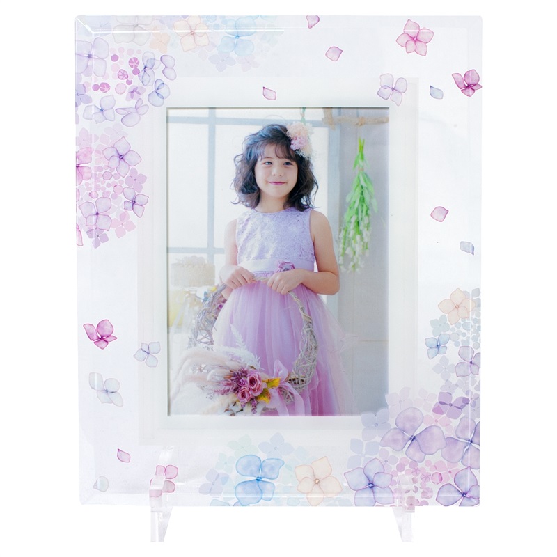 クリスタルガラスフレーム(Ｋ－２８０３ サクラ　K判)