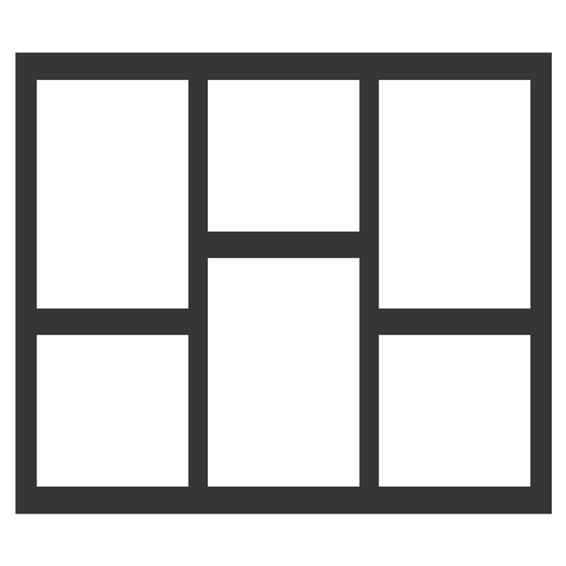SS中枠(SS-18-黒)