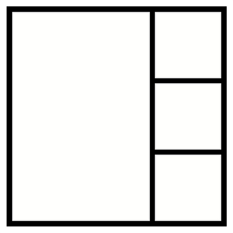 BLC中枠【250SQ】(BLC-13-黒 (販売単位:5))
