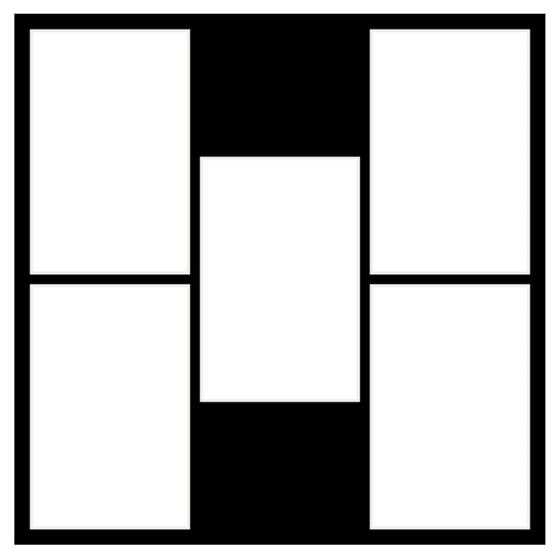 BLC中枠【250SQ】(BLC-20-黒 (販売単位:5))