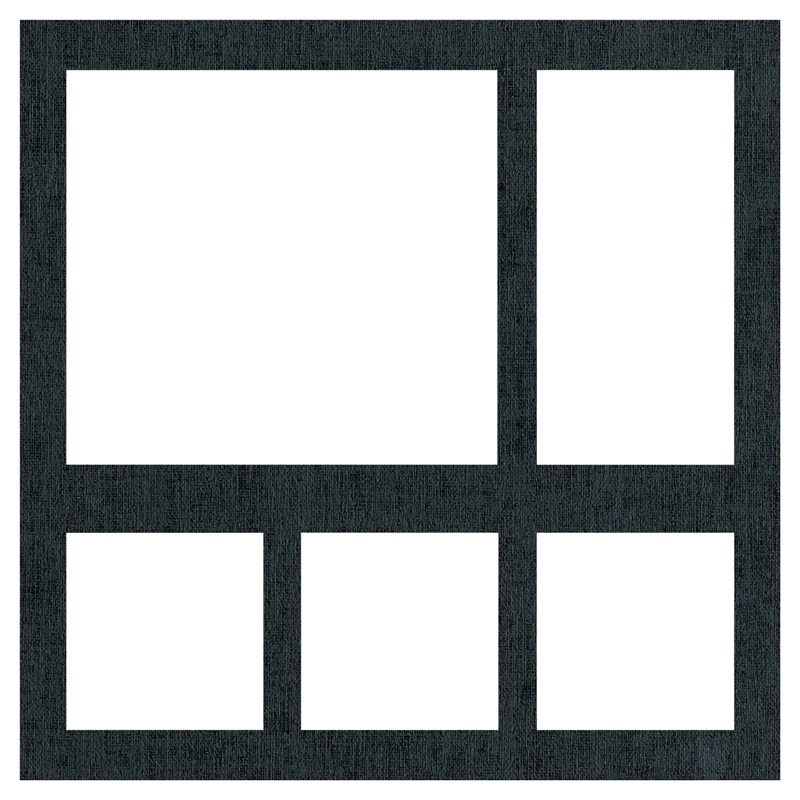 LA中枠【250SQ】(250SQ／5穴-黒 (販売単位:5))