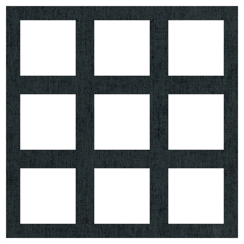 LA中枠【250SQ】(250SQ／9穴-黒 (販売単位:5))