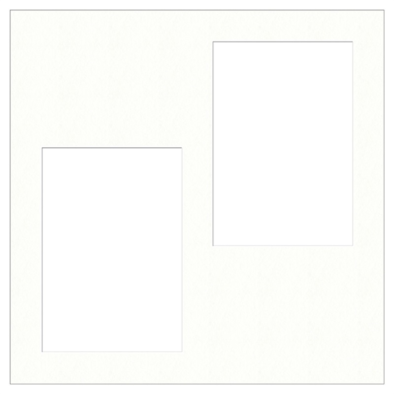 SNSQ中枠【六切】(SNSQ-8（K2）-白（販売単位:5）)