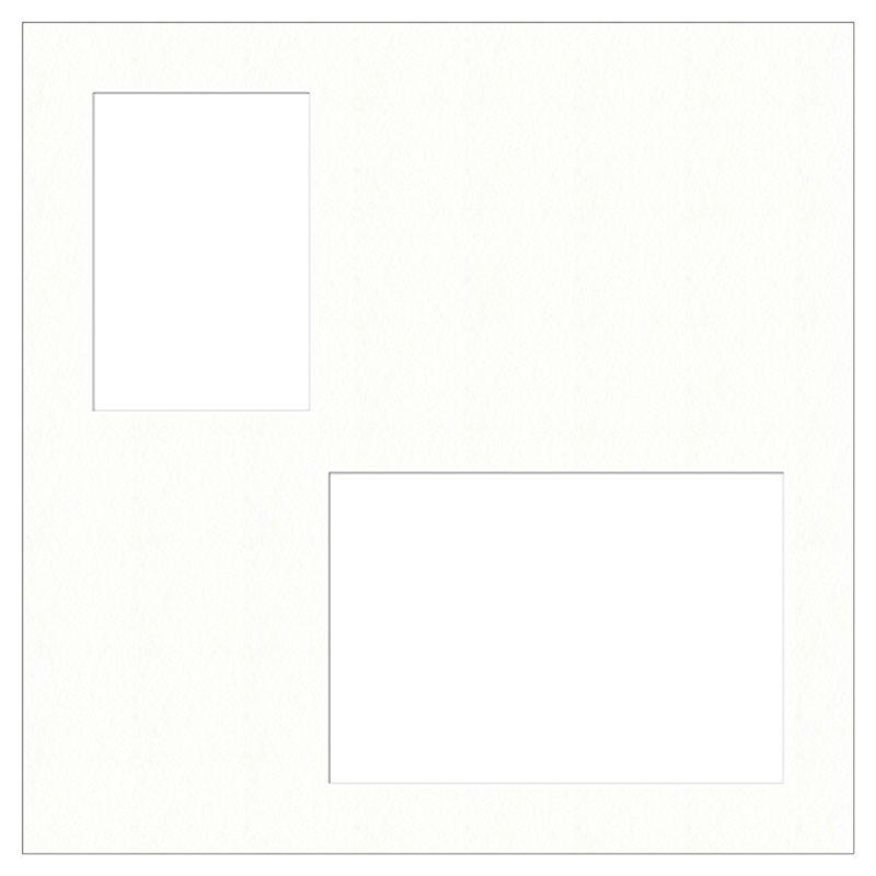 SNSQ中枠【六切】(SNSQ-10-白（販売単位:5）)