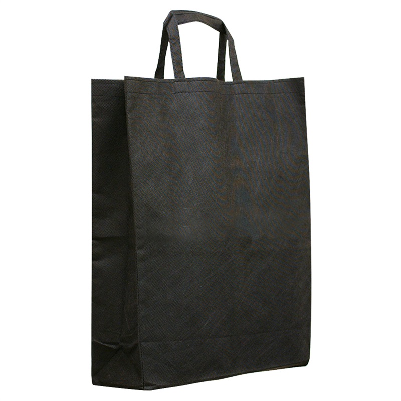 HU-ブラック手提袋(HU-12 ブラック手提袋 大 (販売単位：10))