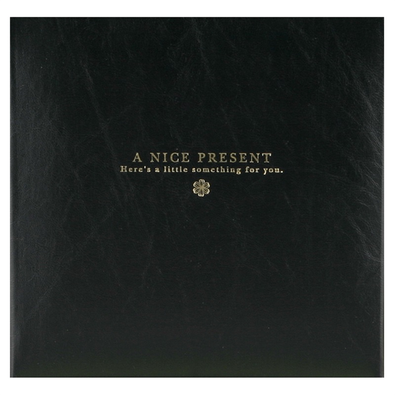 贈／CD台紙(CD2枚／黒-1冊単位)