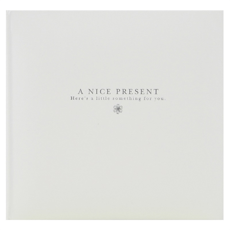 贈／CD台紙(CD2枚／白-1冊単位)