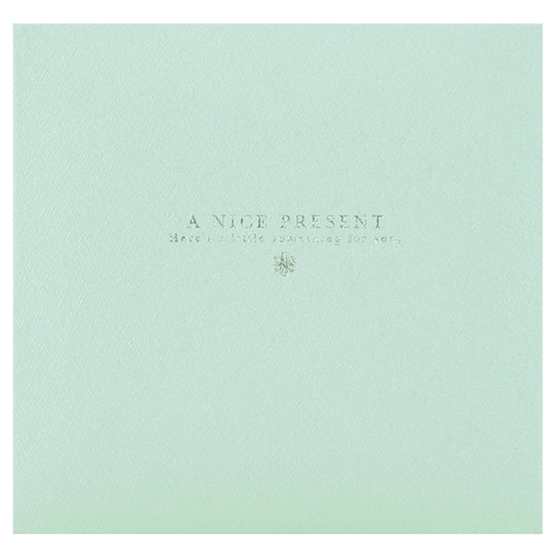 贈／CD台紙(CD2枚／水色-1冊単位)