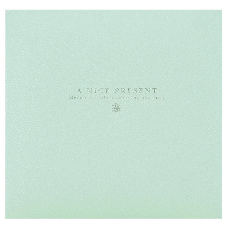 贈／CD台紙(CD+L／水色-5冊単位)