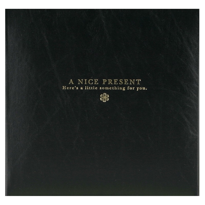 贈／CD台紙(CD+L／黒-1冊単位)