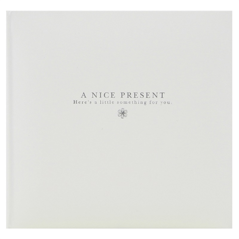 贈／CD台紙(CD+L／白-1冊単位)