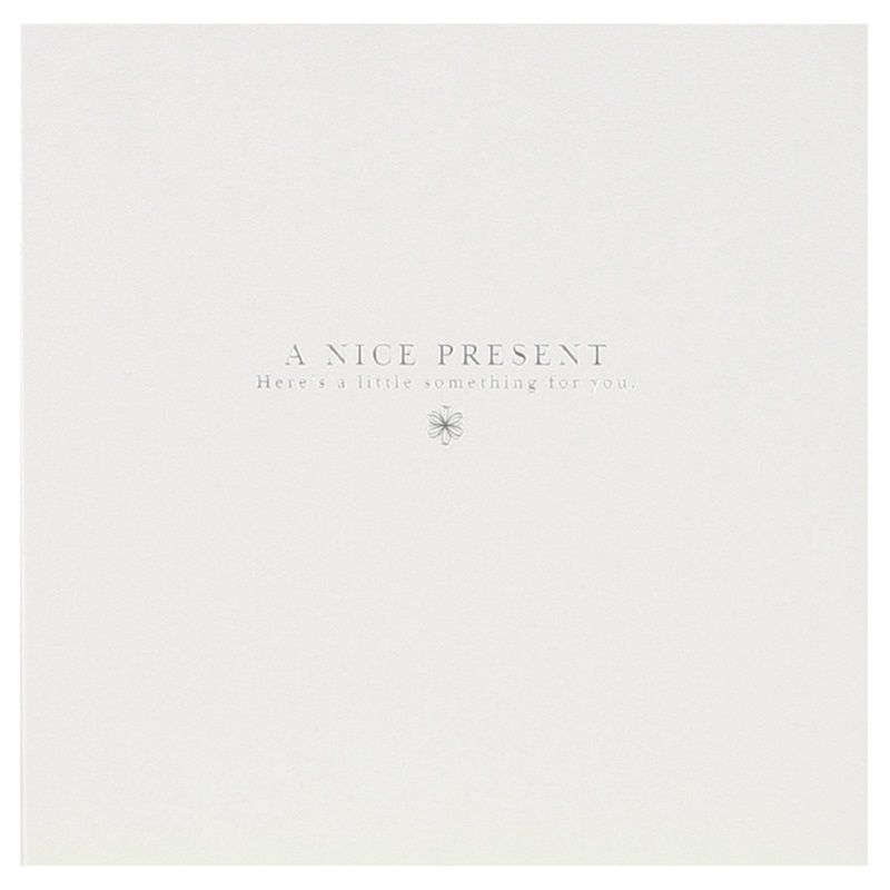 贈／CD台紙(紙台紙/CD1枚 白-10冊単位)