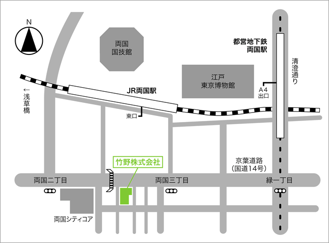 東京支社地図